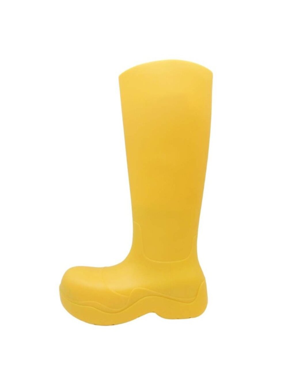 Bottega Veneta the Puddle Long Rubber Boots Platform Rain Shoes